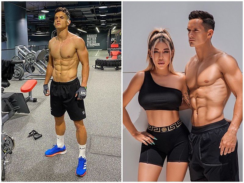 Đặng Văn Lâm rất chăm chỉ tập gym.