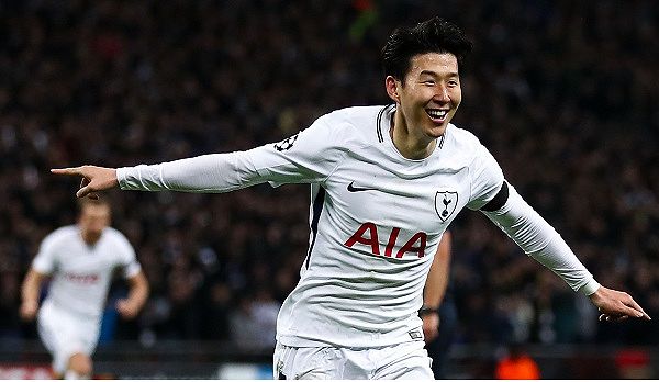 Son Heung-min đang thi đấu cho Tottenham Hotspur